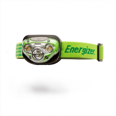 Energizer Advanced Pro - Mini linterna 7 LED con 3x pilas alcalinas AAA, verde y negro