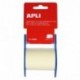 APLI 11595 - Rollo de notas adhesivas 60 mm x 10 m , color amarillo