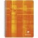 Clairefontaine 68721C - Lote de 5 Cuadernos con espirales A5 MAXI rayado francés Séyès de 100 páginas, colores surtidos