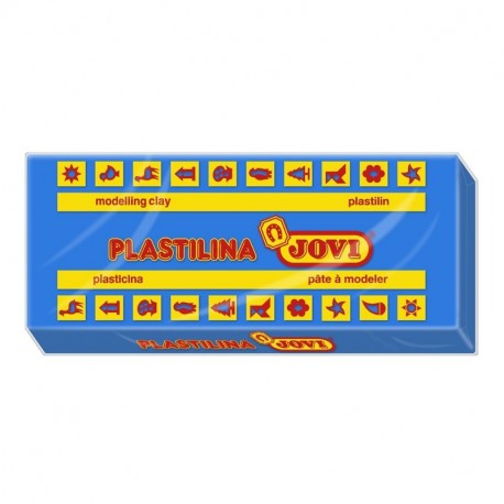 Jovi - Caja de plastilina, 15 Pastillas 150 g, Color Azul Oscuro 7113 