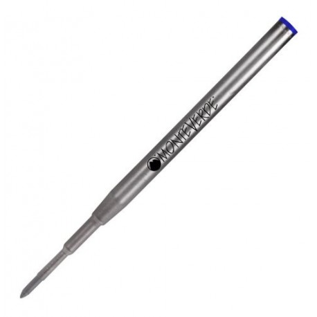 Monteverde - Recambio de gel para bolígrafos Montblanc punta fina, 2 unidades , color azul