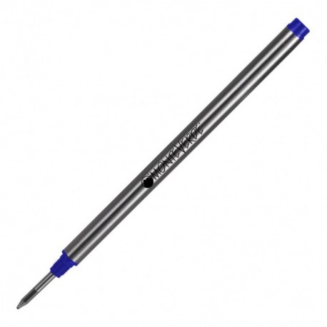 Monteverde - Recambio para bolígrafos roller Montblanc punta fina, 2 unidades , color azul