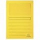 Exacompta 50100E - Lote de 100 Subcarpetas Forever® 120 con Ventana e Impresas, Colores Surtidos Vivos