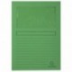 Exacompta 50103E - Lote de 100 Subcarpetas Forever® 120 con Ventana e Impresas, Color Verde