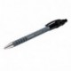 Paper Mate Flexgrip Ultra Bolígrafo Retráctil, Punta Fina 0,5 mm , Caja de 12, Negro