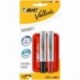 Bic 882405 - Borrador magnético con 2 marcadores para pizarras blancas, multicolor