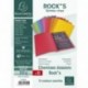 Exacompta 217001E - Lote de 10 Subcarpetas Rock"S 220, Colores Surtidos