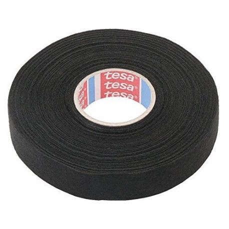 Tesa 51608-00009-00 - Cinta aislante de algodón 15 mm x 25 m , color negro