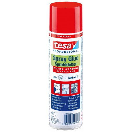 Tesa 60022-00000-01 Adhesivo en Spray extrafuerte 500 ML