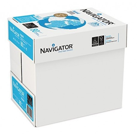 Navigator 505172 - Caja con folios de papel multifunción, 500 hojas, 5 paquetes