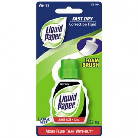 Paper Mate - Líquido de papel líquido de secado rápido, 22 ml, 1 unidad