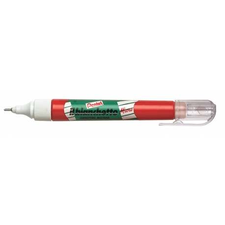 Pentel ZL63 7ml - Corrector líquido tipo bolígrafo 7 ml, Multicolor 