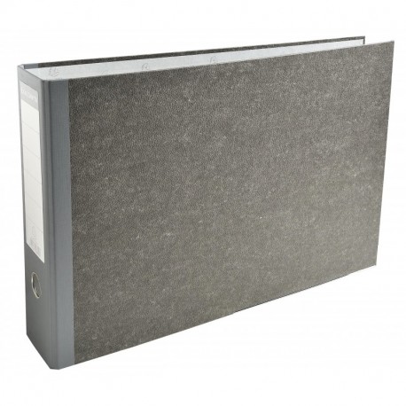 Exacompta carpeta de cartón gris A3 la Italiana lomo 70 mm