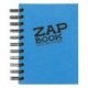 Clairefontaine 8353C Zap Book - Cuaderno de dibujo espiral doble, vertical, 11 x 15 cm, 160 hojas, 80 g, en blanco , color b