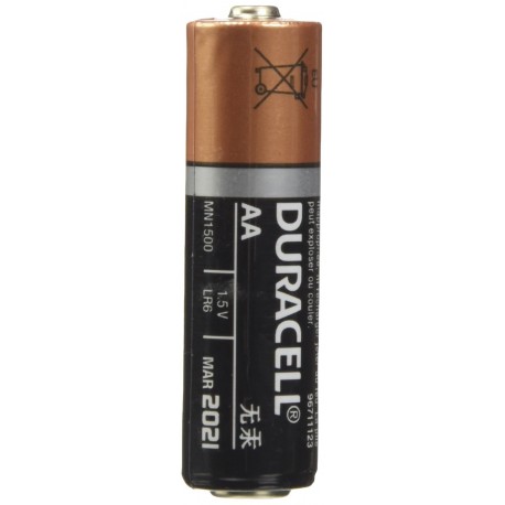 Duracell Plus Power MN2400B12 Alcalino Pilas AA, 24 unidades