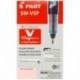 Pilot - V-Sign Pen - Rotulador punta de fibra punto medio- Verde - Caja 12 unidades 