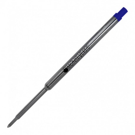Monteverde - Recambio de gel para bolígrafos Waterman sin capuchón punta fina, 2 unidades , color azul