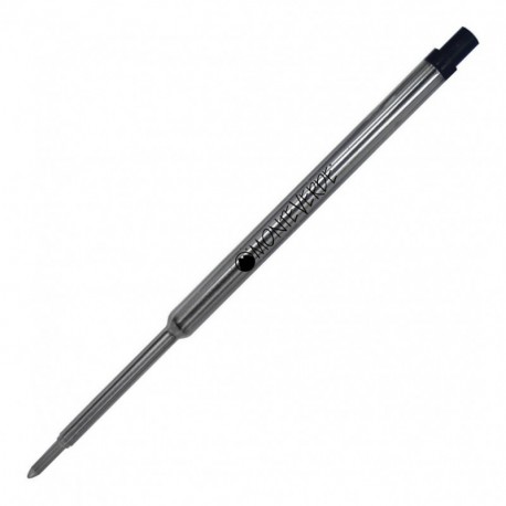 Monteverde - Recambio de gel para bolígrafos Waterman sin capuchón punta fina, 2 unidades , color azul y negro