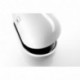 Sigel SA103 Perforadora de papel eyestyle® white, blanco/negro, con riel de tope para A4, A5, A6, 888 , 137x66x70 mm