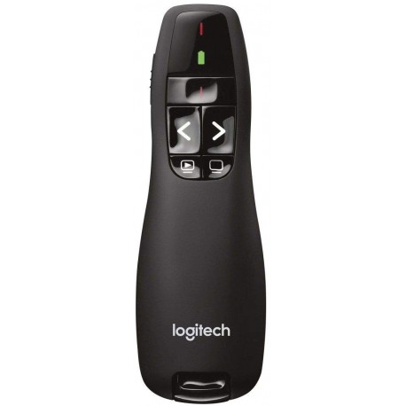 Logitech R400 - Puntero para presentaciones, color negro