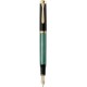 Pelikan Souverän M400 - Pluma estilográfica, color negro y verde