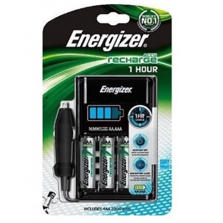 Energizer 635041 - Cargador de pilas AA + AAA 1h