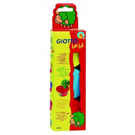 Giotto be-bè 462501 - Pack de 3 pastas para jugar