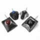 Kensington K72337EU Orbit Mouse - Ratón Ergonómico con Cable y Anillo de Desplazamiento, Compatible con Windows y Macos, Negr