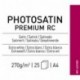 Canson PhotoSatin Premium RC - Papel fotográfico A4, 25 unidades , extra blanco