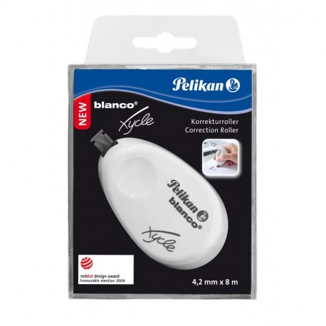 Pelikan Xycle - Cinta correctora con estuche transparente, 1 unidade, 4.2 mm x 8 m