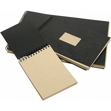 Clairefontaine 8371C - Cuaderno de anillas A5, 60 hojas , color marrón