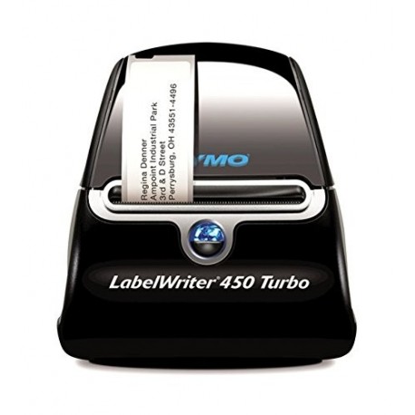Dymo S0838820 - Impresora de Etiquetas térmica Directa, 600 x 300 dpi, USB 2.0, de Serie, 56 mm Color Negro y Plateado