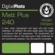 PermaJet Matt/Plus - Papel fotográfico mate 50 hojas, tamaño A4, 240 g/m² 