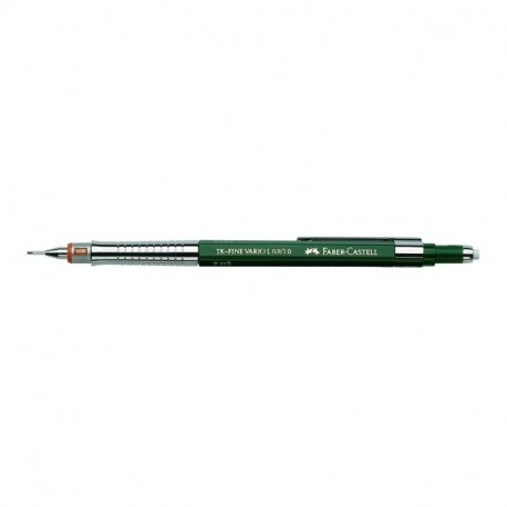 Faber-Castell Tk-Fine VARIO L - Portaminas B , color verde, 1 mm