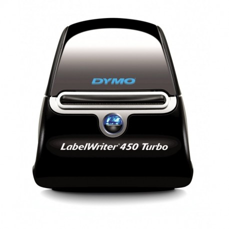 DYMO LabelWriter 450 Turbo - Impresora de etiquetas 600 x 300 DPI, Térmica directa, 71 Ipm, USB 2.0, De serie, 127 mm, 187 m