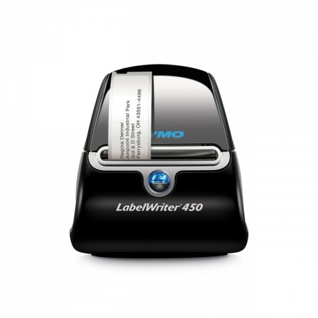 DYMO LabelWriter 450 - Impresora de etiquetas 600 x 300 DPI, Térmica directa, 51 Ipm, USB 2.0, De serie, 127 mm, 187 mm im