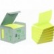 Post-It R330-1B - Pack de 6 blocs de notas recicladas y notas, 76 x 76 mm, color amarillo