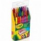 Crayola 24ct Mini Twistable - Ceras de colores con efectos especiales 24 unidades 