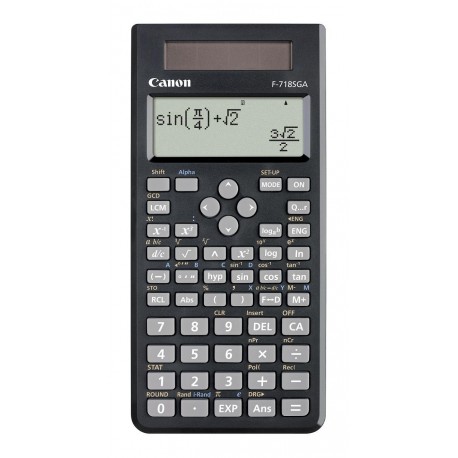 Canon F-718SGA - Calculadora científica, negro