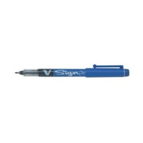 Pilot V-Sign Pen - Pluma estilográficas Azul 