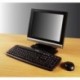 Kensington Valuekeyboard - Teclado QWERTY, USB+PS/2 , color negro