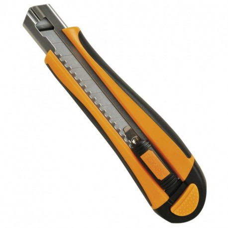 Fiskars 1398 - Cutter auto-recargable, 18 mm