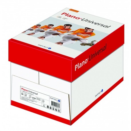 Papyrus Plano – Papel universal Impresora universal 88026738 DIN A4 80 g/m² 2500 hojas, color blanco