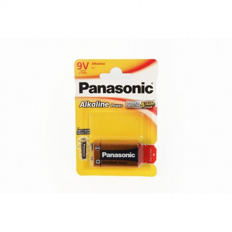 Panasonic Alkaline Power 6 LR 61- Pila de 9 V