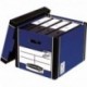 Fellowes Bankers Box Premium - Caja contenedora de archivos, 10 unidades, color azul