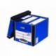 Fellowes Bankers Box Premium - Caja contenedora de archivos, 10 unidades, color azul