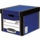 Fellowes Bankers Box Premium - Caja contenedora de archivos, 10 unidades, color azul