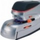 Rexel Optima 70 2102355 - Grapadora eléctrica de gruesos, capacidad para 70 hojas, 18.5 x 7.8 x 5.5 cm, color plateado y negr