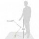 Laron S3201 - Lámpara de mesa con lupa para manicura aumento de 8 dioptrías, diámetro del vidrio 12 cm 