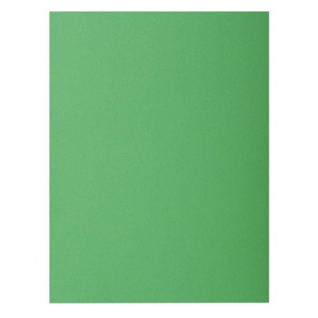 Exacompta 800004E - Lote de 100 Subcarpetas Rock"S 80, Color Verde